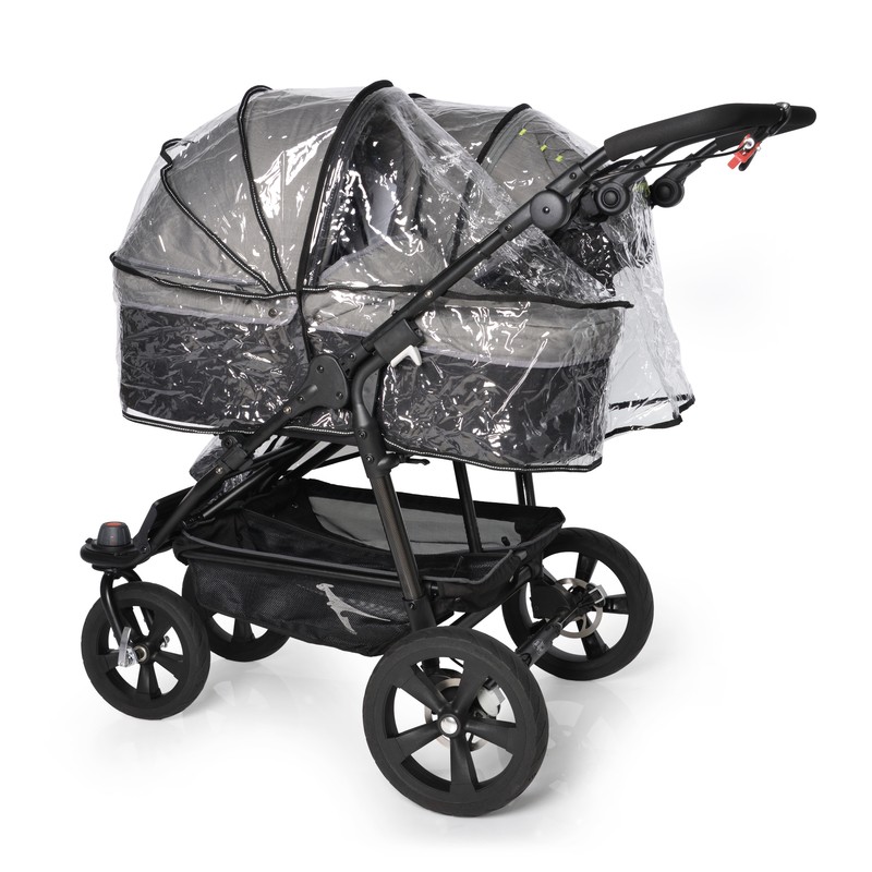 Дождевик для люльки TFK Single Twin Carrycot