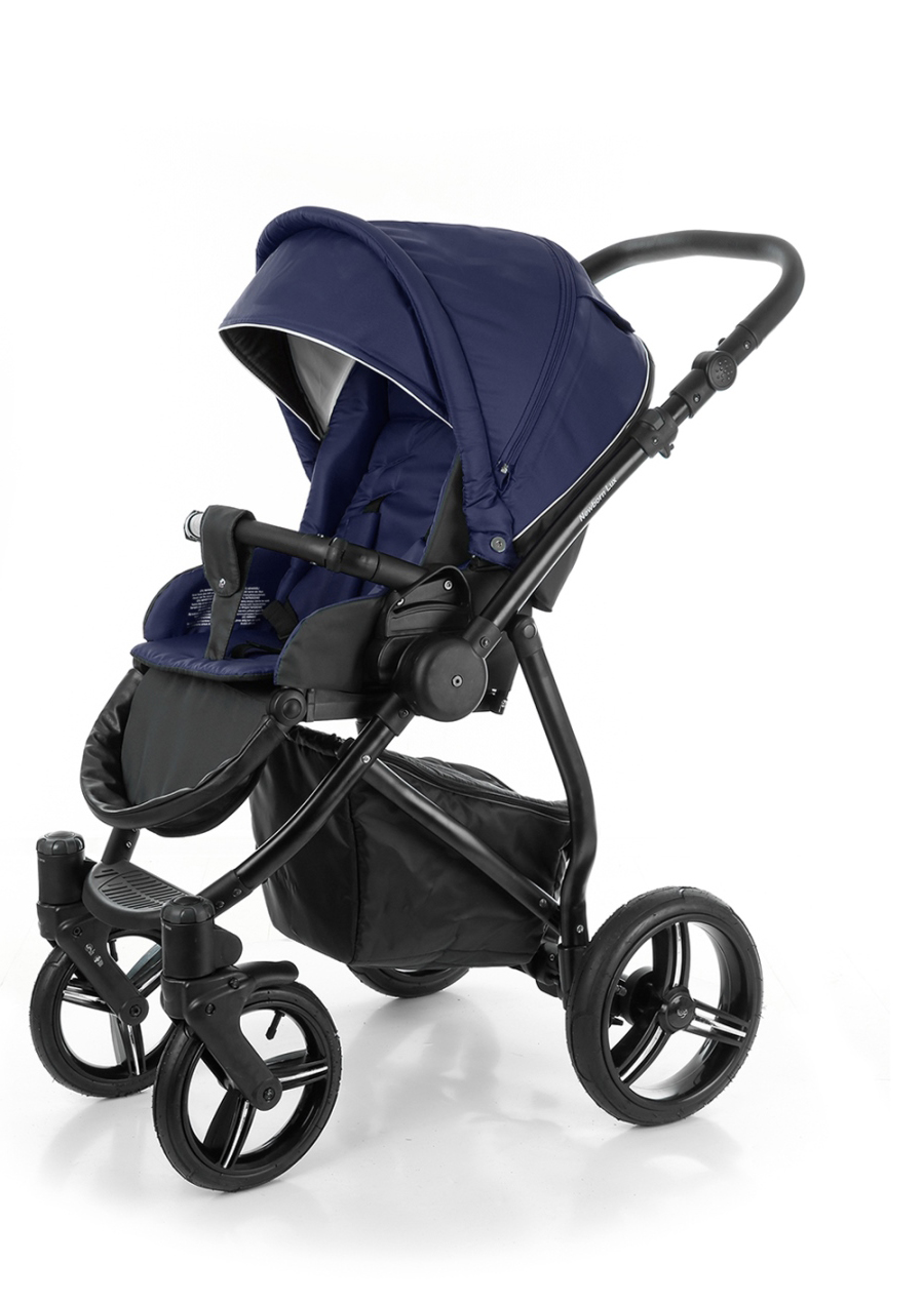 Прогулочная коляска Esspero Newborn Lux Alu (шасси Black) Navy