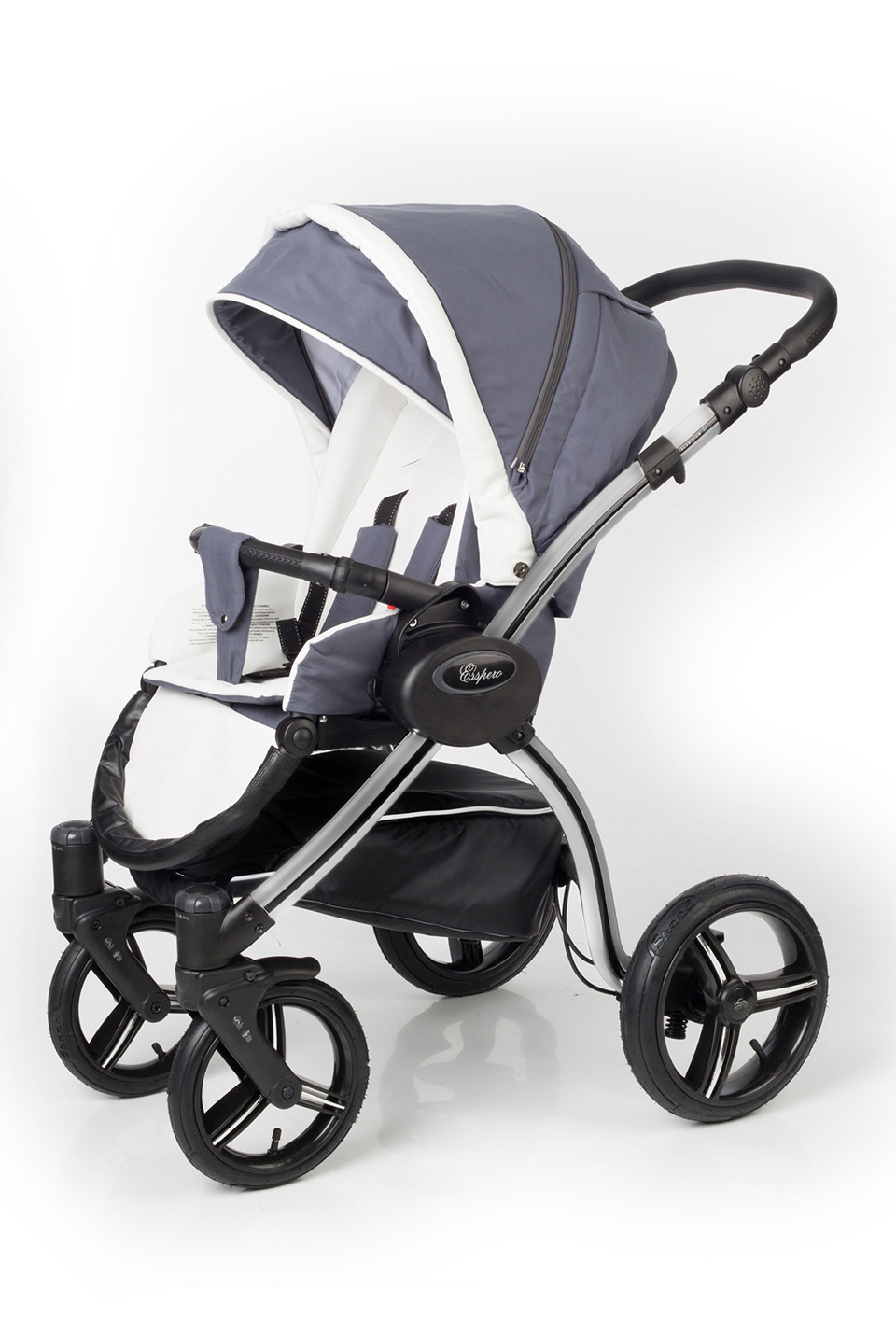 Прогулочная коляска Esspero I-Nova (шасси Grey) Grey Lux