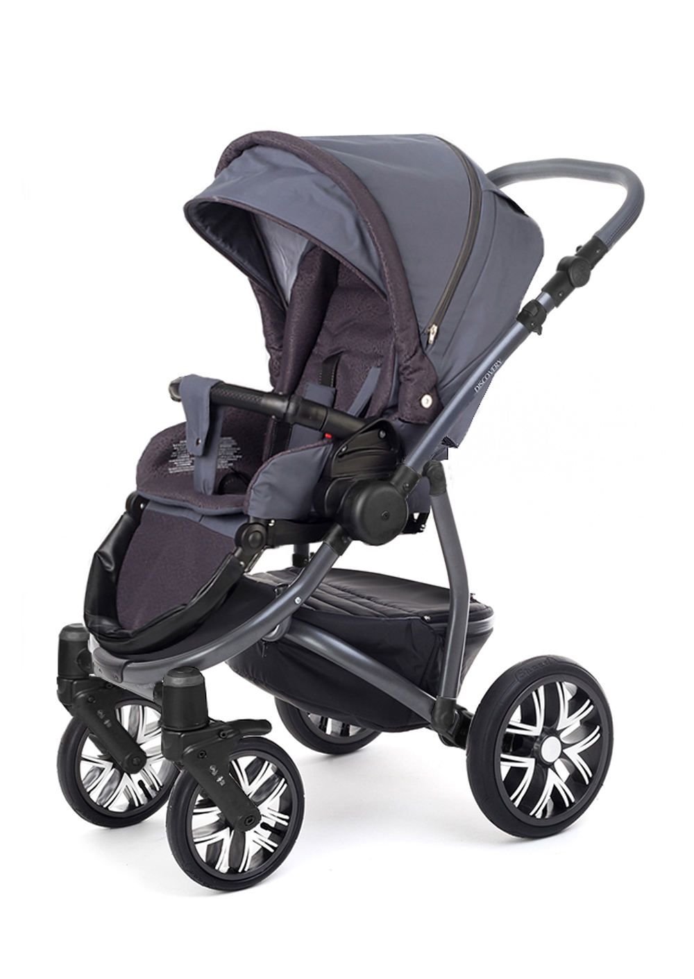 Прогулочная коляска Esspero Discovery (шасси Graphite) Dark Grey