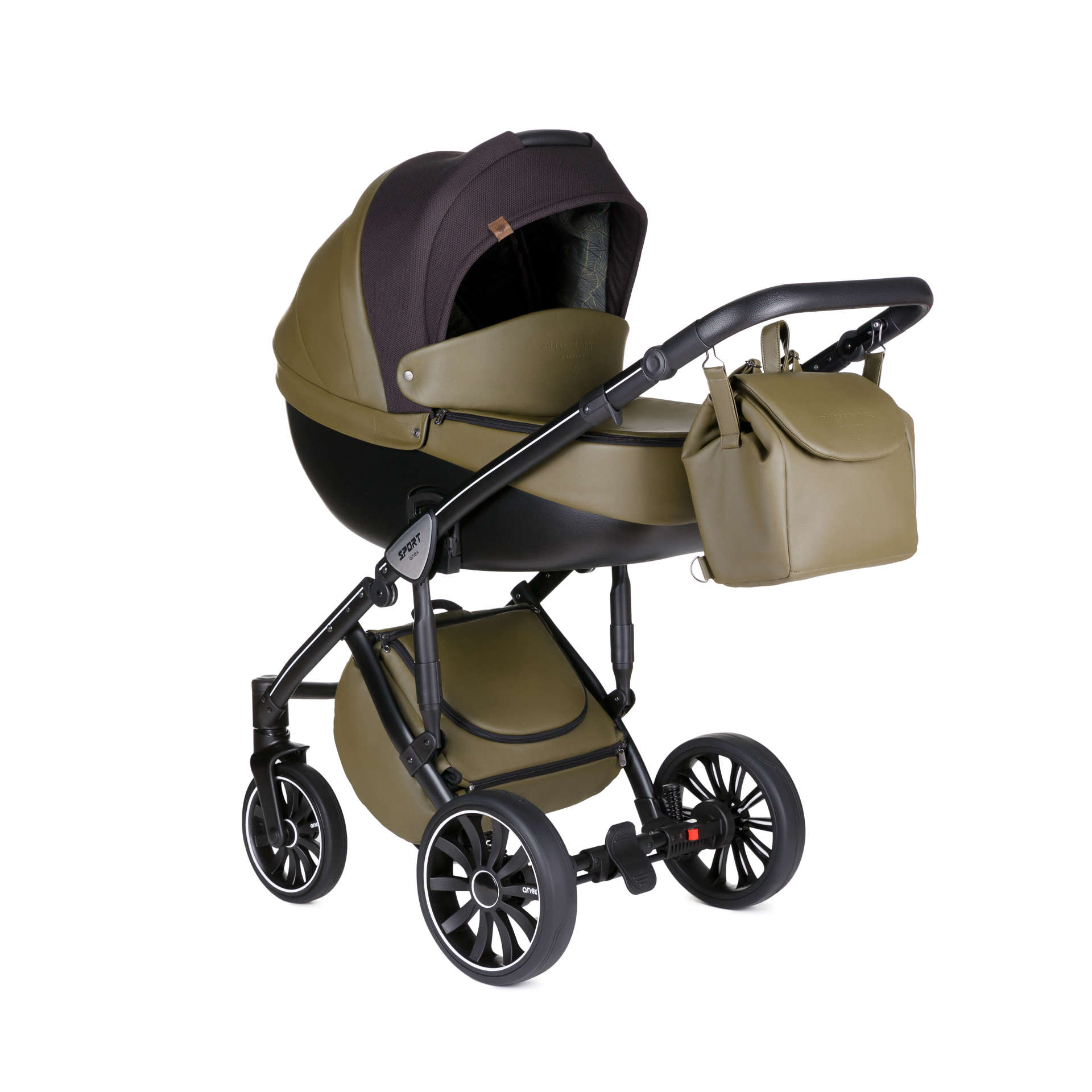 Коляска 2 в 1 Anex Sport SE-03 dark forest