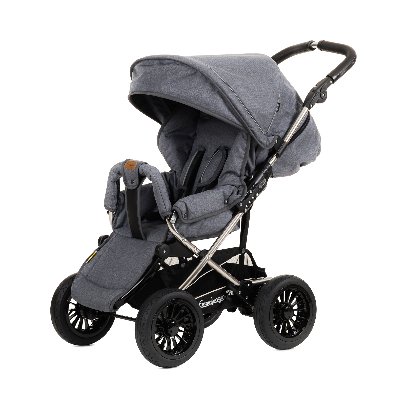 Прогулочная коляска Emmaljunga Scooter 4 AIR Lounge Grey