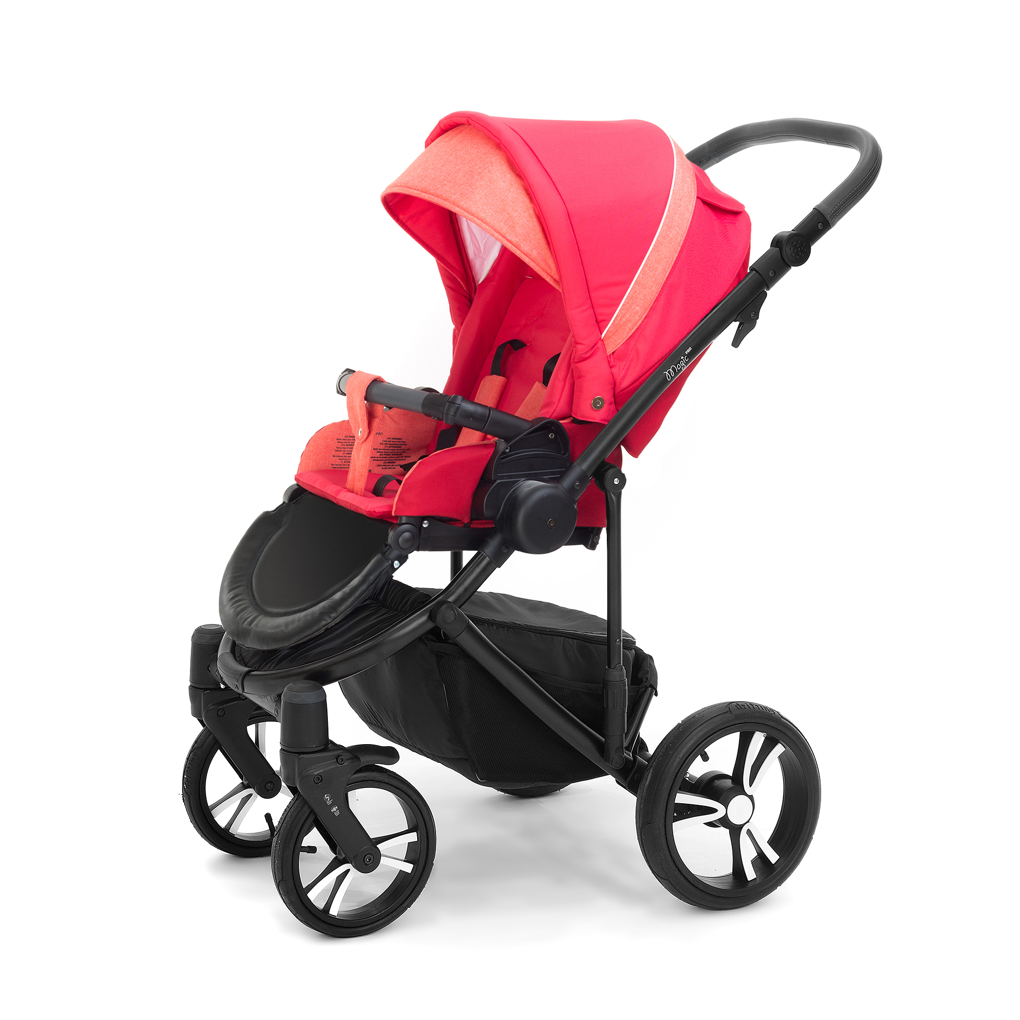 Прогулочная коляска Esspero Magic Alu (шасси Black) Red Sunset