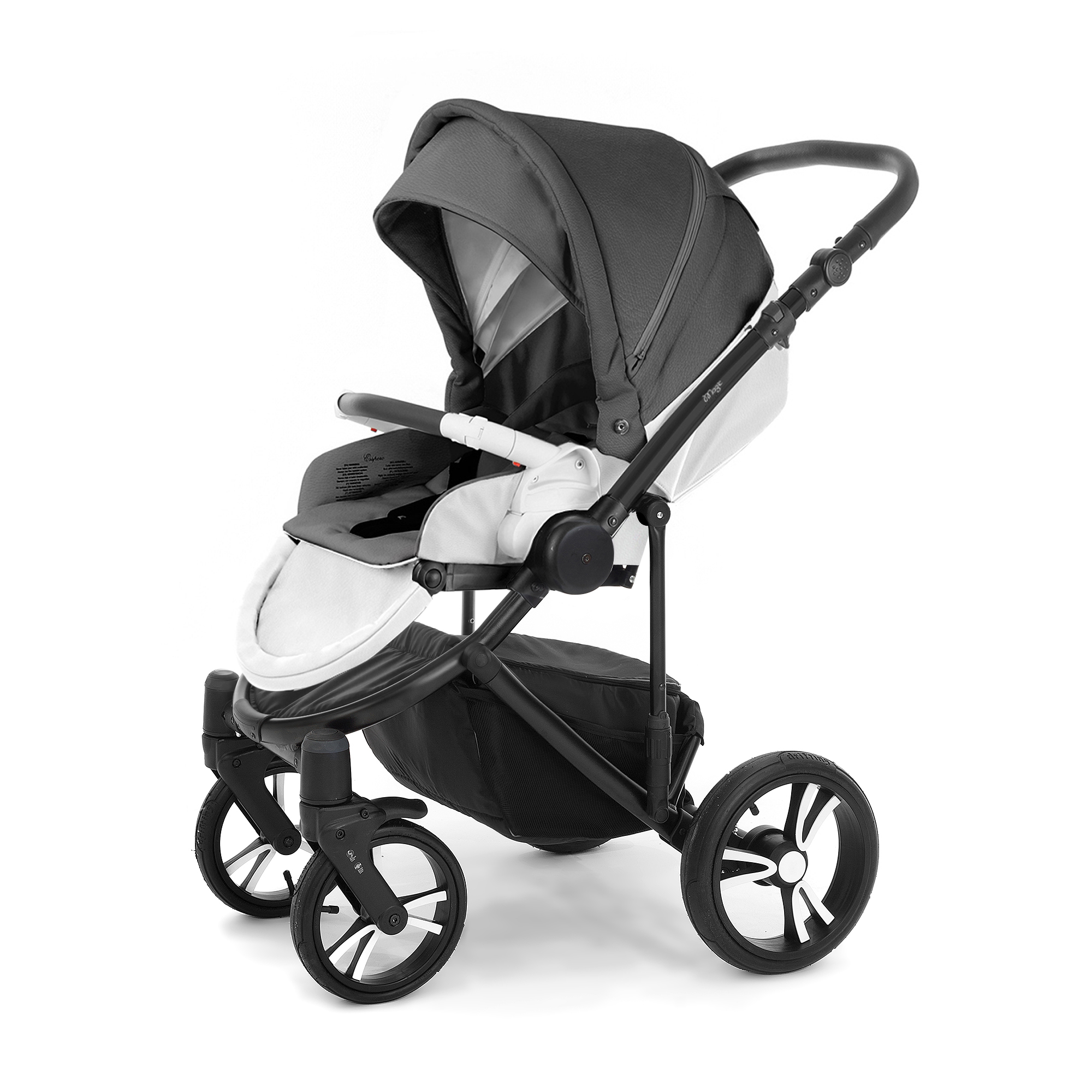 Прогулочная коляска Esspero Magic Alu (шасси Black) Grafite leatherette