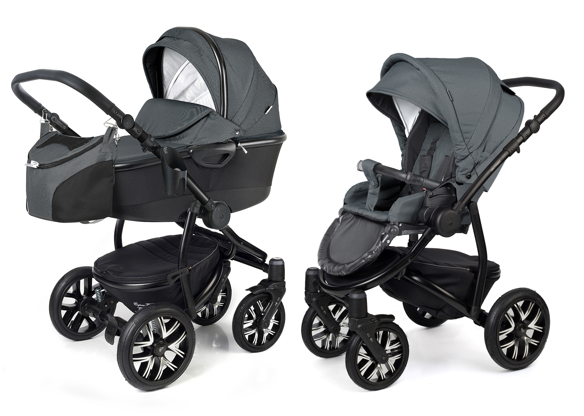 Коляска 2 в 1 Esspero Discovery Alu (шасси Black) Onyx