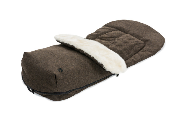 Зимний конверт Moon Foot Muff Dark Brown Melange (978)