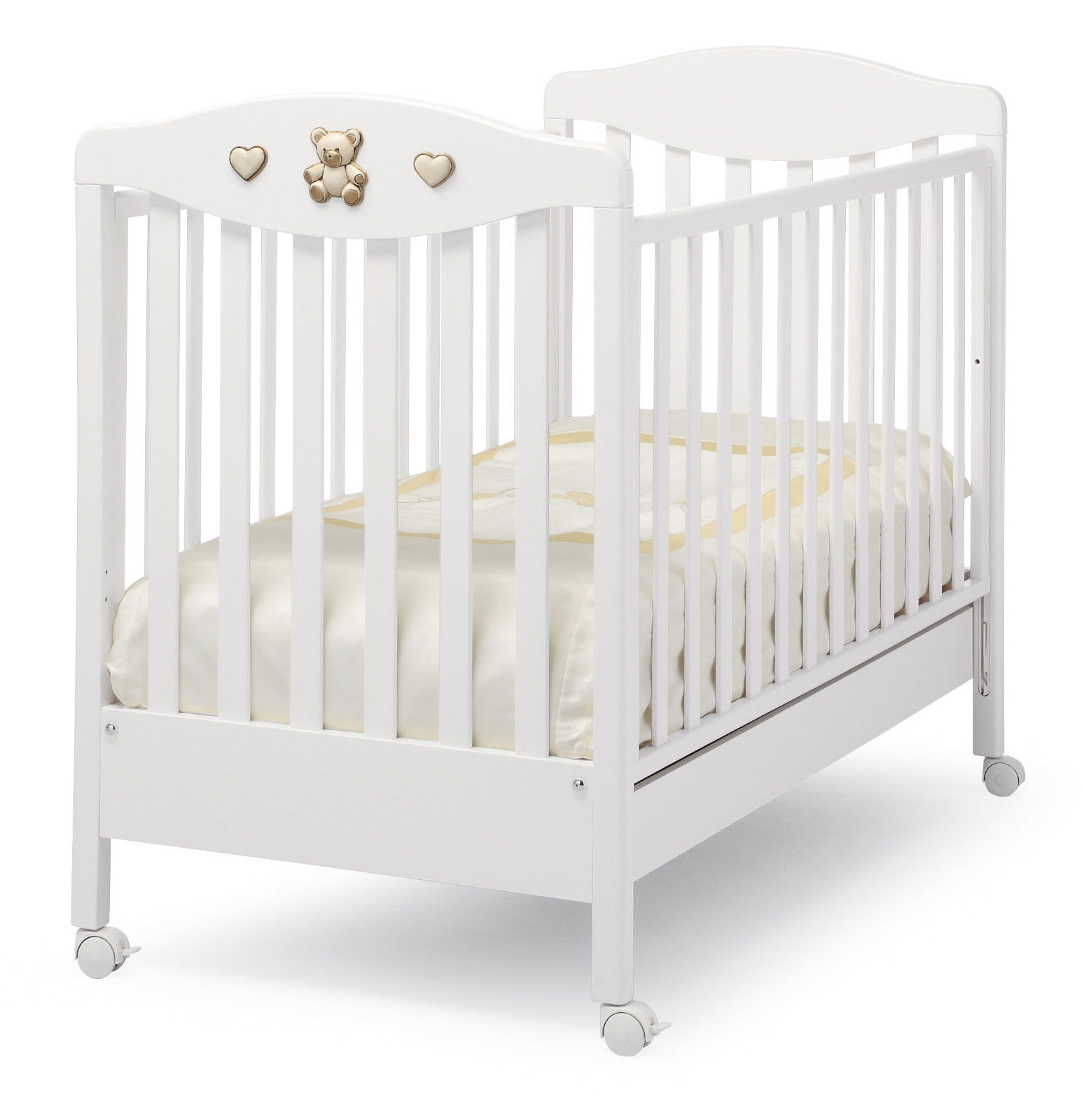 Детская кроватка Erbesi Tippy Jolie White (белый)