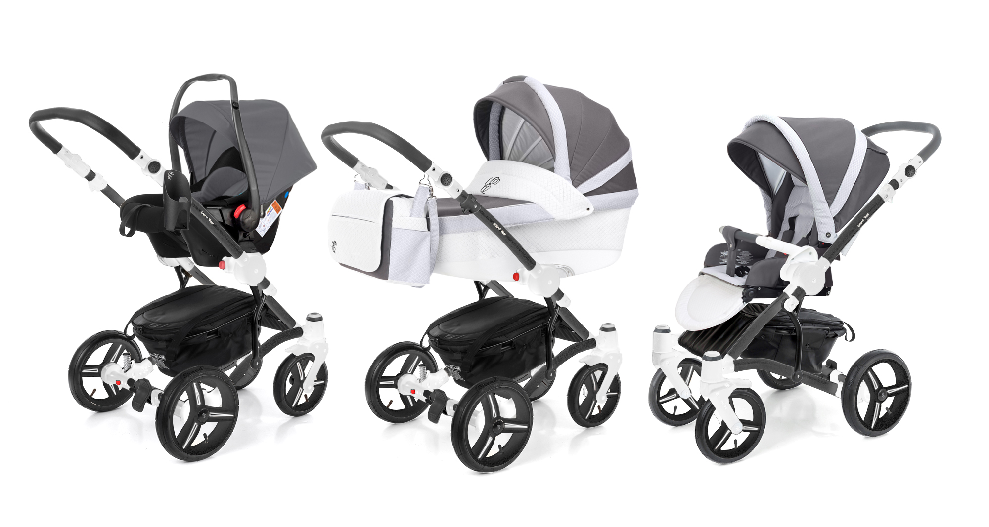 Коляска 3 в 1 Esspero Grand Tour Royal Light Grey