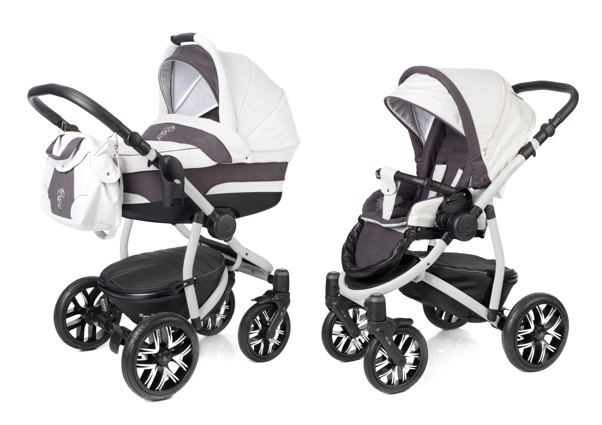 Коляска 2 в 1 Esspero Discovery (шасси Grey) Grey