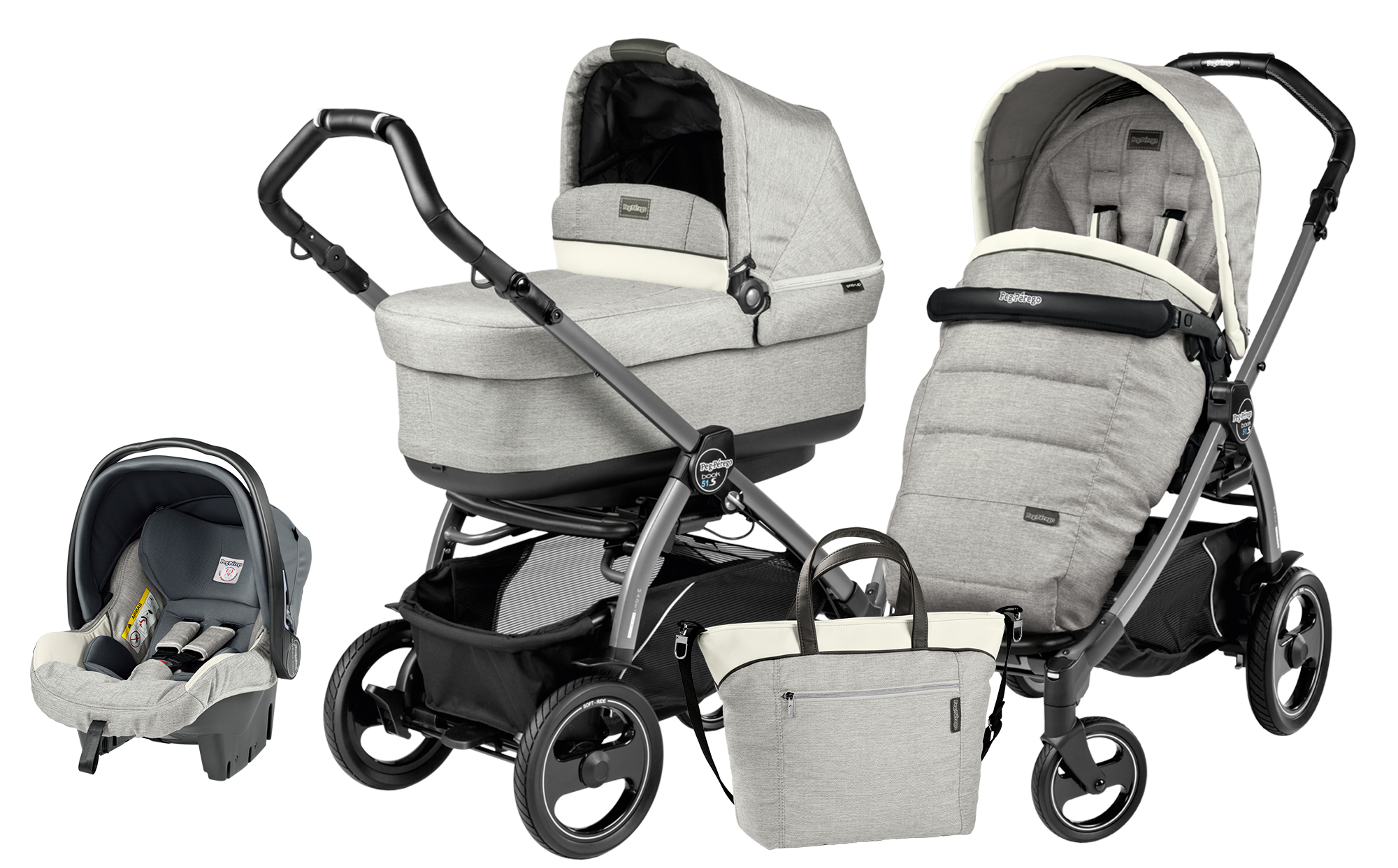 Peg-Perego Book 51S Pop Up Modular Luxe Opal