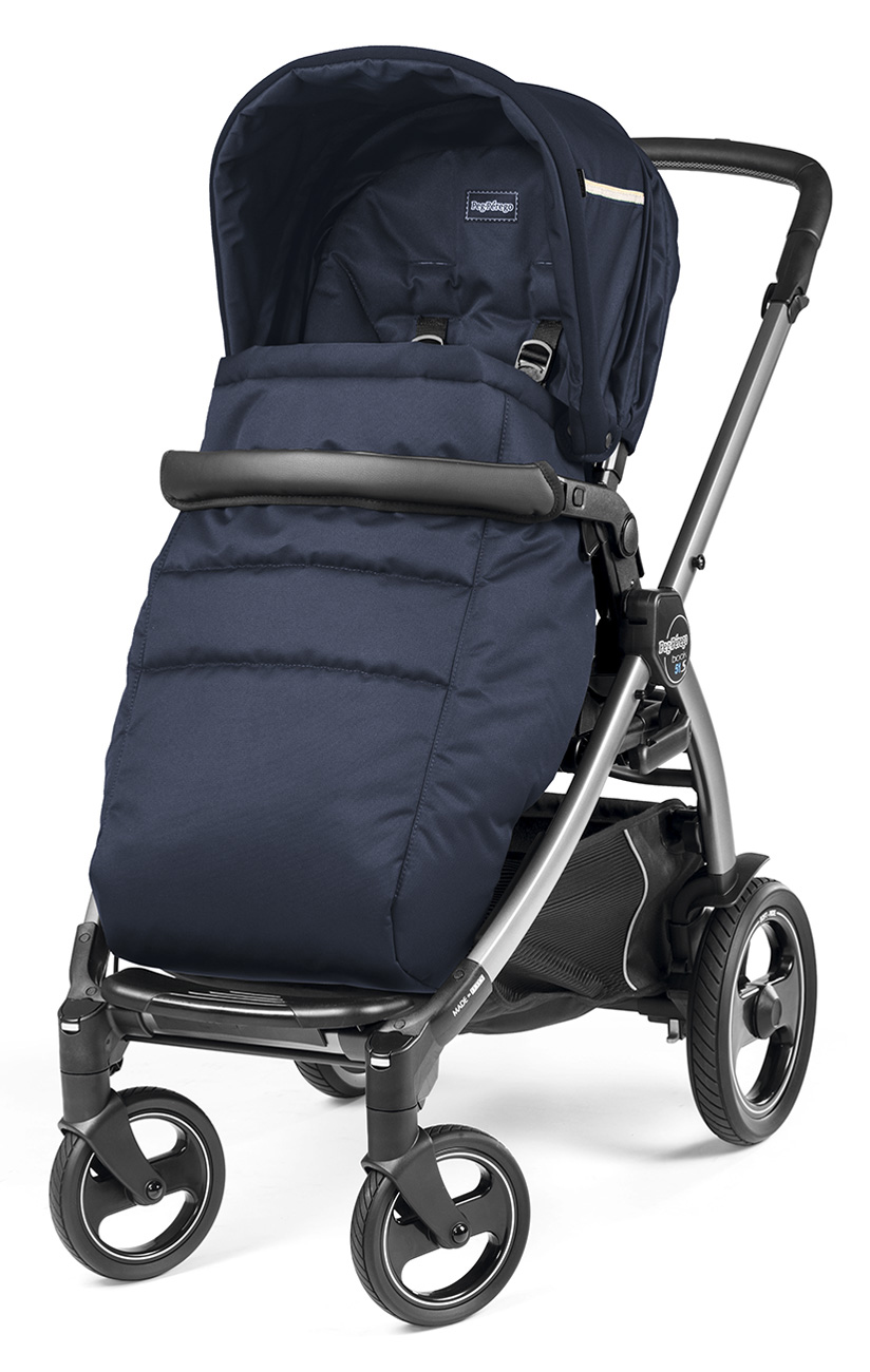 Прогулочная коляска Peg Perego Book 51 S Pop Up Completo (шасси White/Black) Class Navy