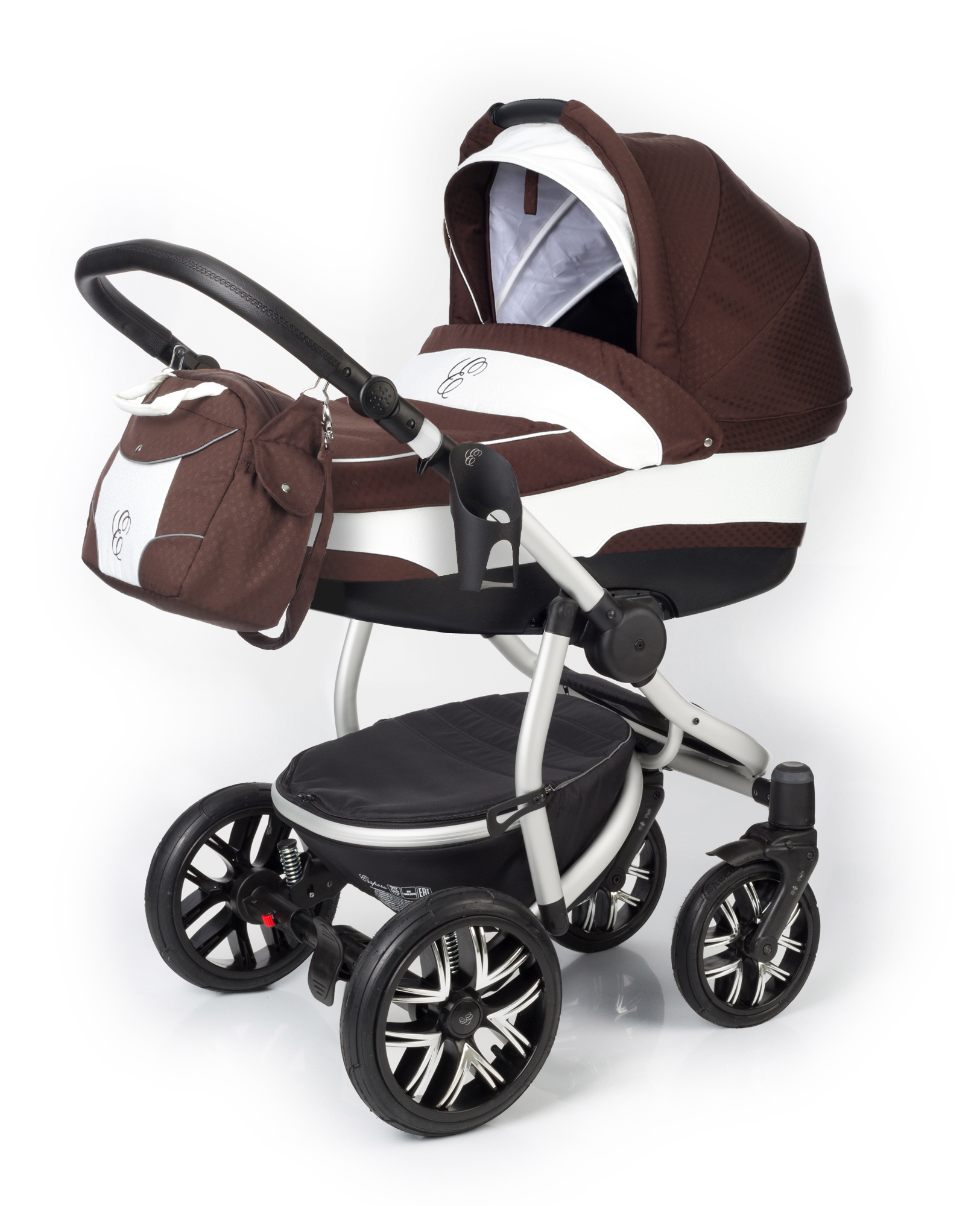 Коляска для новорожденных Esspero Discovery (шасси Grey) Chocco