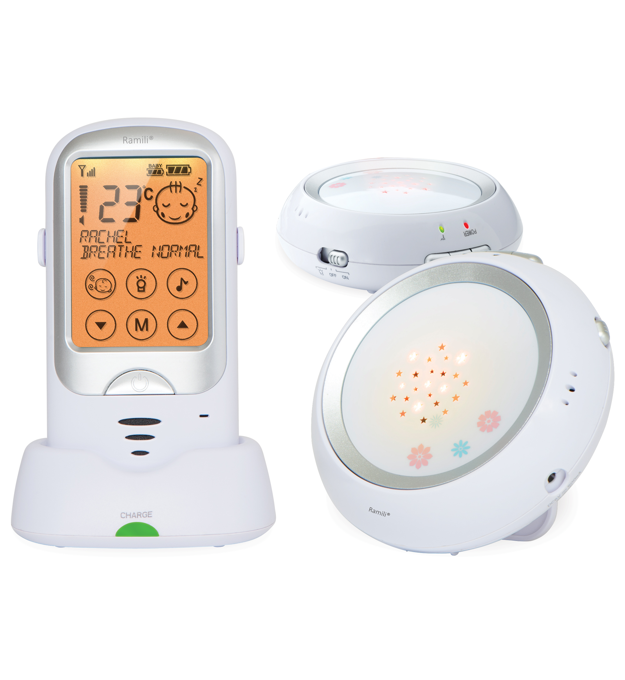 Радионяня с монитором дыхания Ramili Baby RA300SP RA300DUO