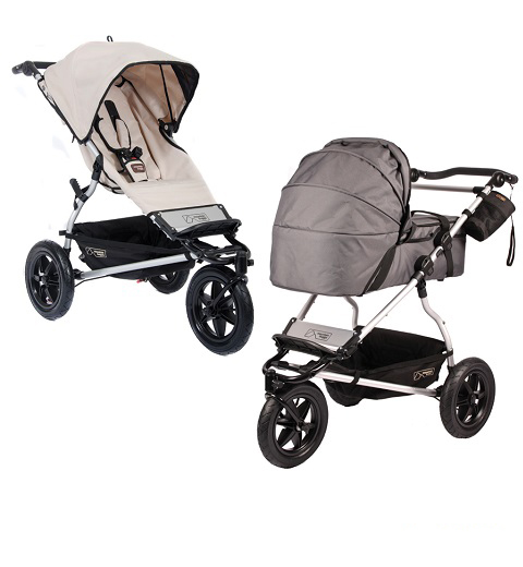 Коляска 2 в 1 Mountain Buggy Urban Jungle EVO Sand-Flint