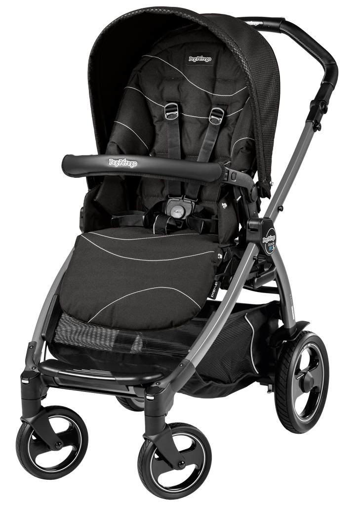 Прогулочная коляска Peg Perego Book 51 S Pop Up Sportivo (шасси Jet) Bloom Black