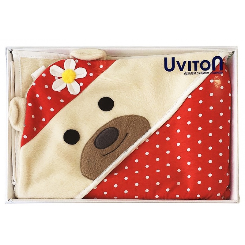 Плед BabyOno с хлопковой подкладкой White daisy