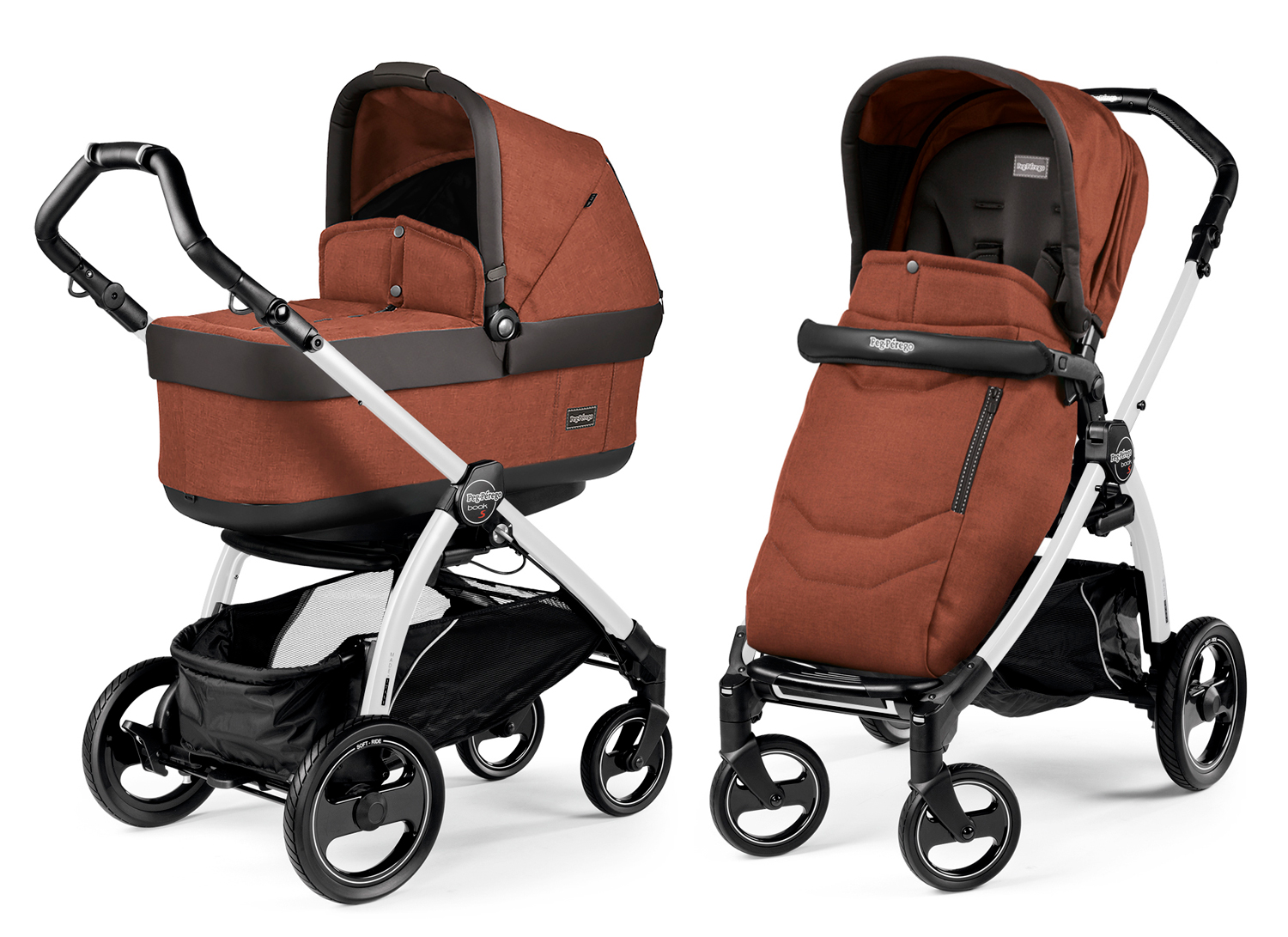 Peg-Perego Book Plus S Modular POP UP Terracotta