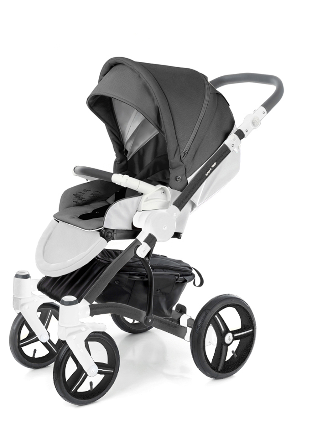 Прогулочная коляска Esspero Grand Tour (шасси Graphite) Grafite leatherette