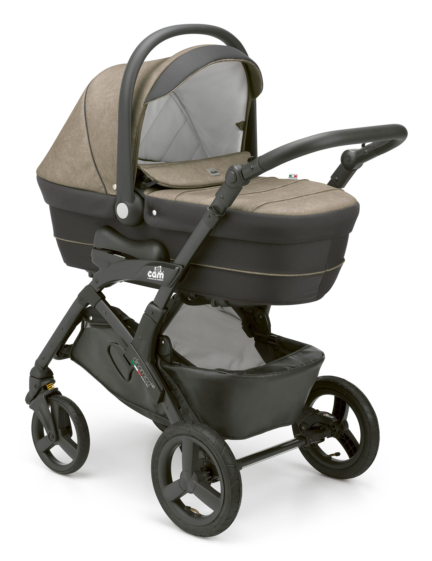 Коляска 3 в 1 Cam Dinamico Up Smart (шасси Black) 650