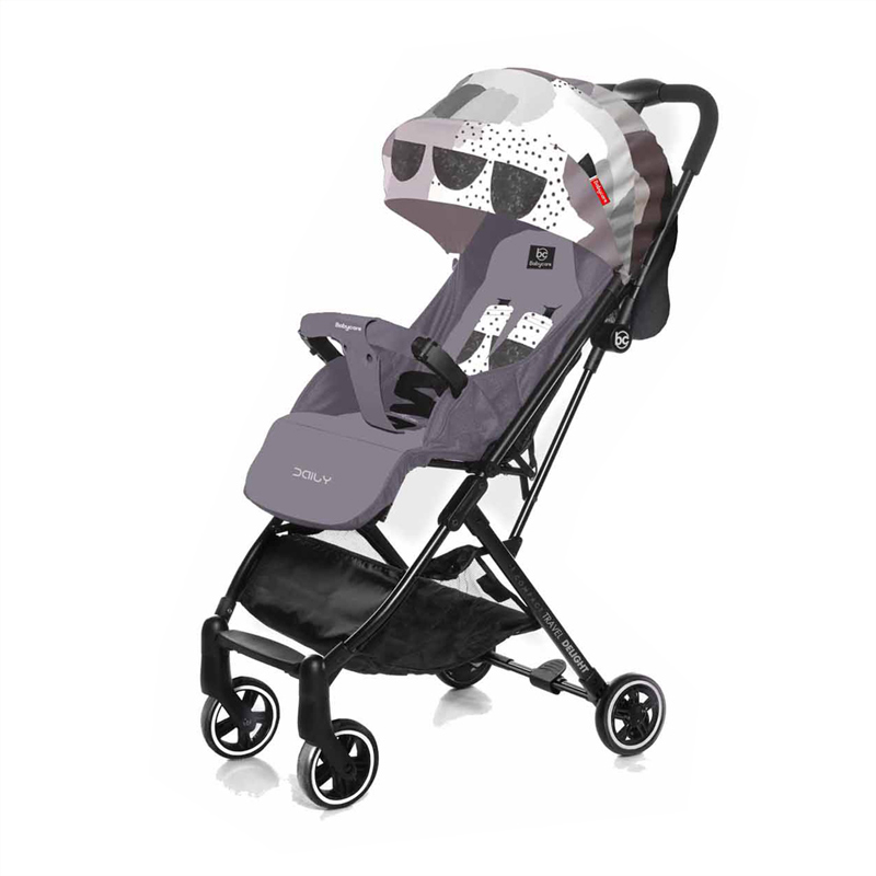 Прогулочная коляска Baby Care Daily Монохромный