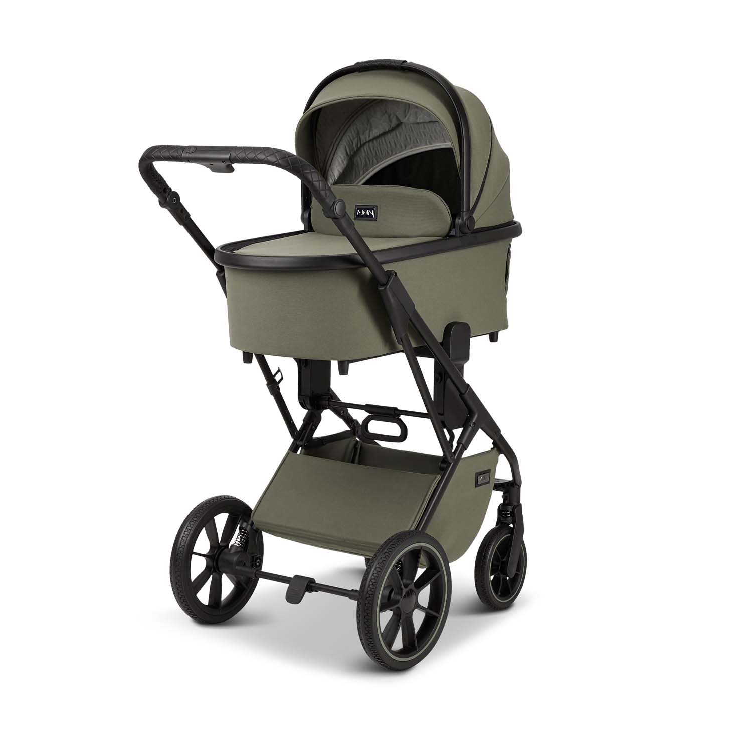 Коляска 2 в 1 Moon Piu Moss green (655)