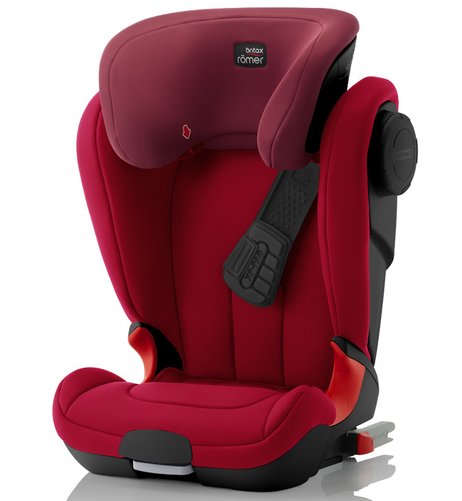 Автокресло Britax Römer Kidfix XP SICT Black Series Flame Red Trendline (дубль)