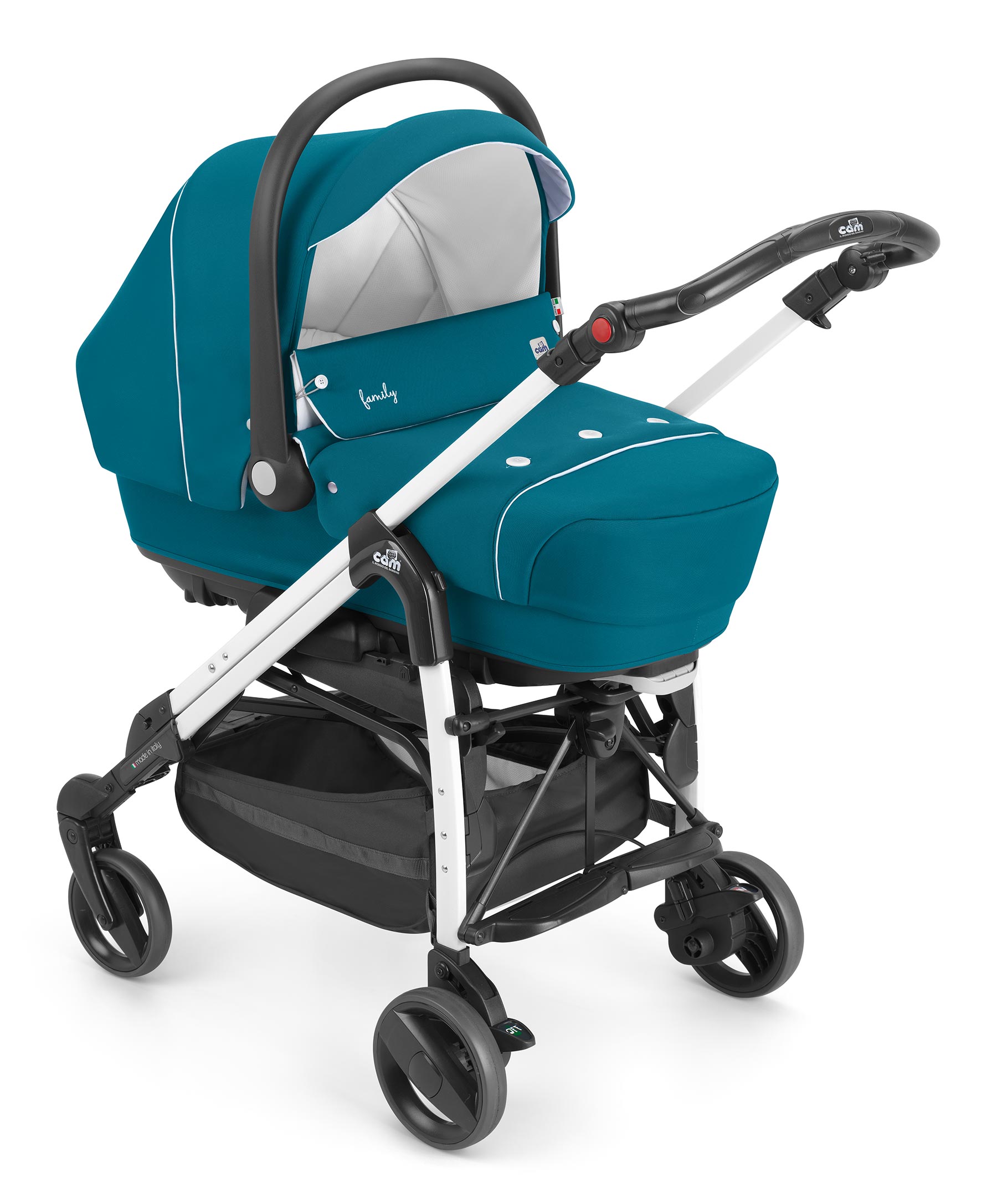 Коляска 3 в 1 Cam Combi Family 630