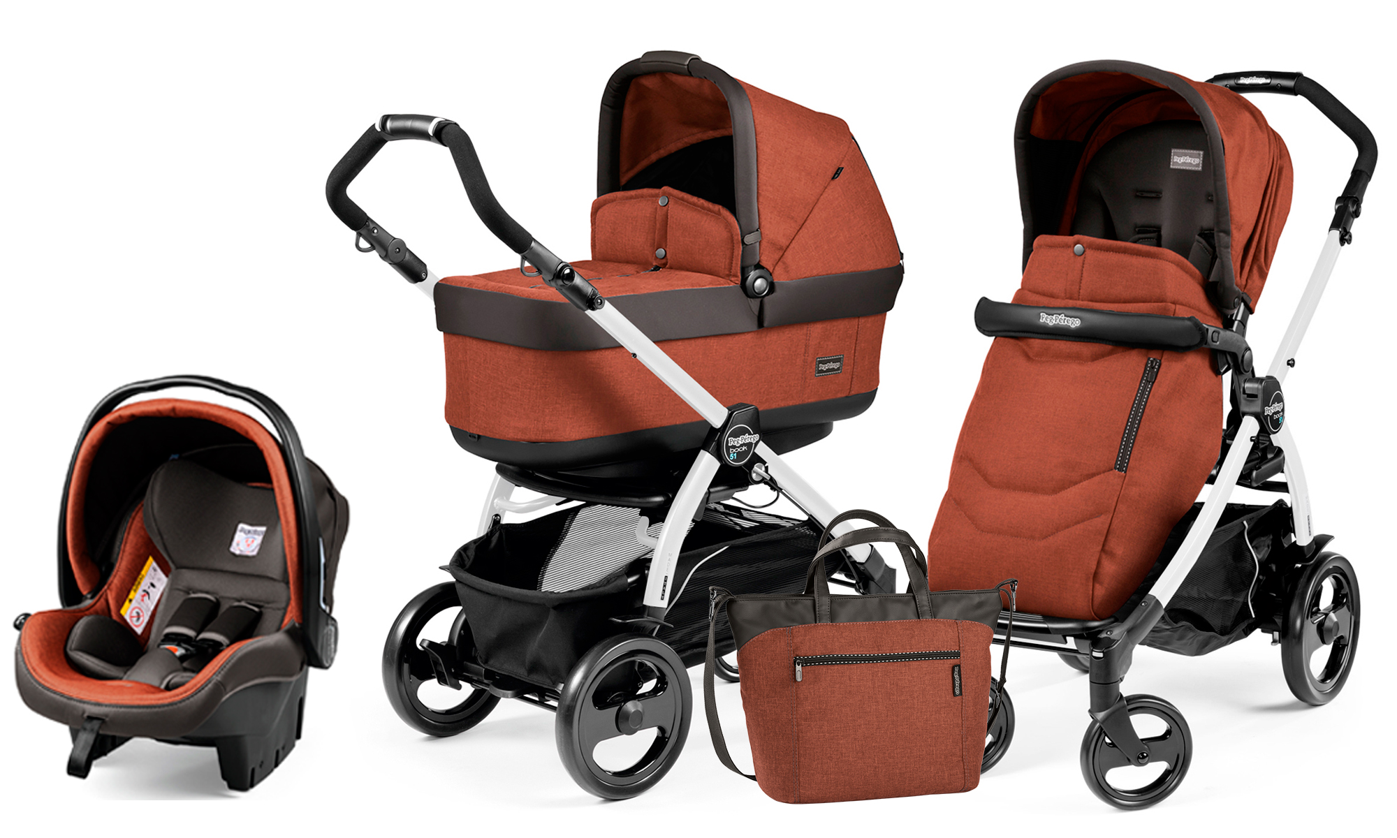 Peg-Perego Book 51 Set Modular POP UP Terracotta