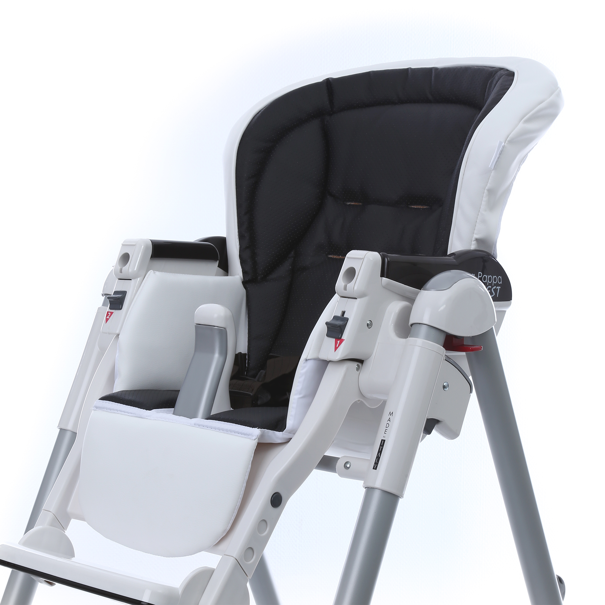 Чехол сидения Esspero Sport к стульчику для кормления Peg-Perego Best White/Black