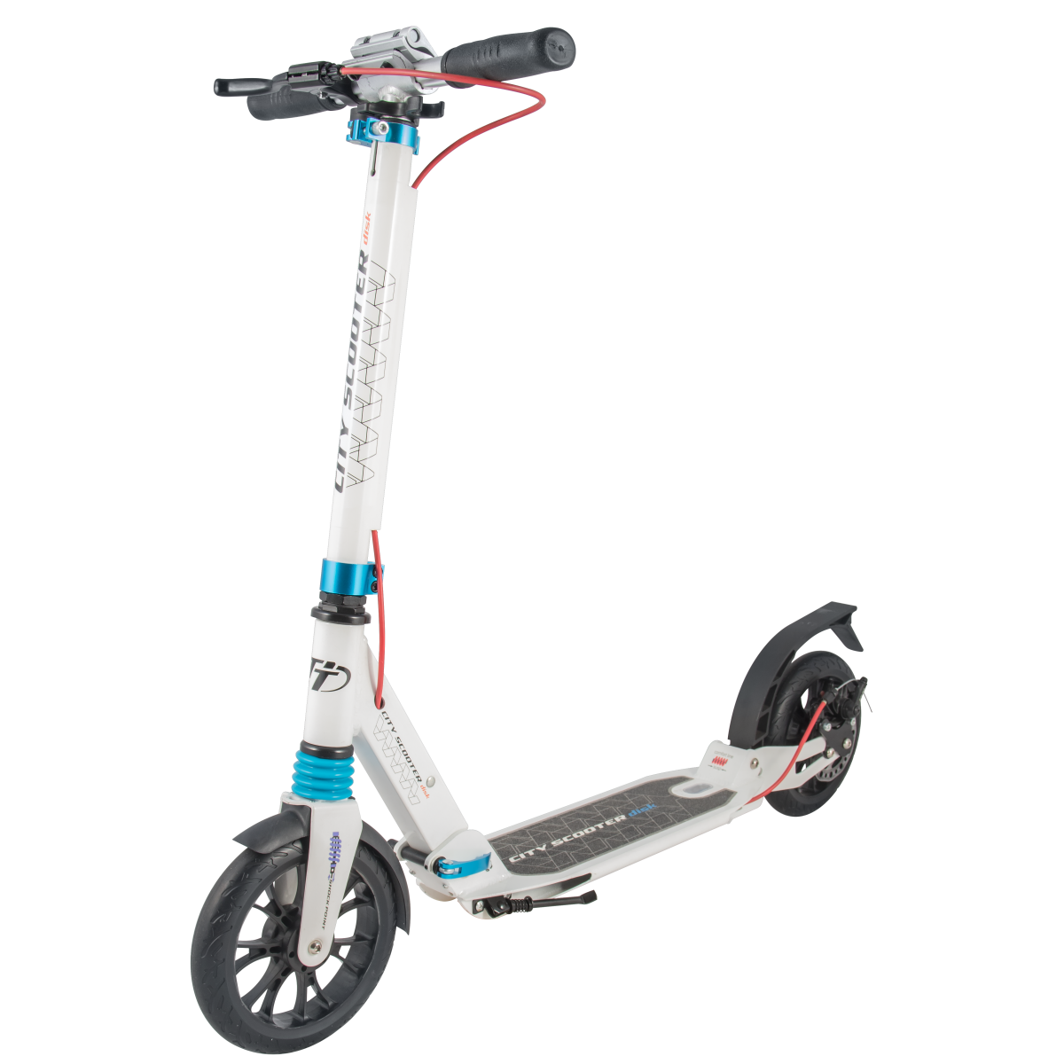 Самокат TechTeam City Scooter Disk Brake (2019) белый