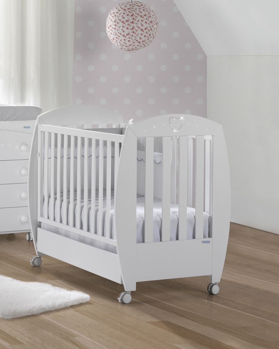 Детская кроватка Micuna Valeria Big Relax Luxe 140х70 White