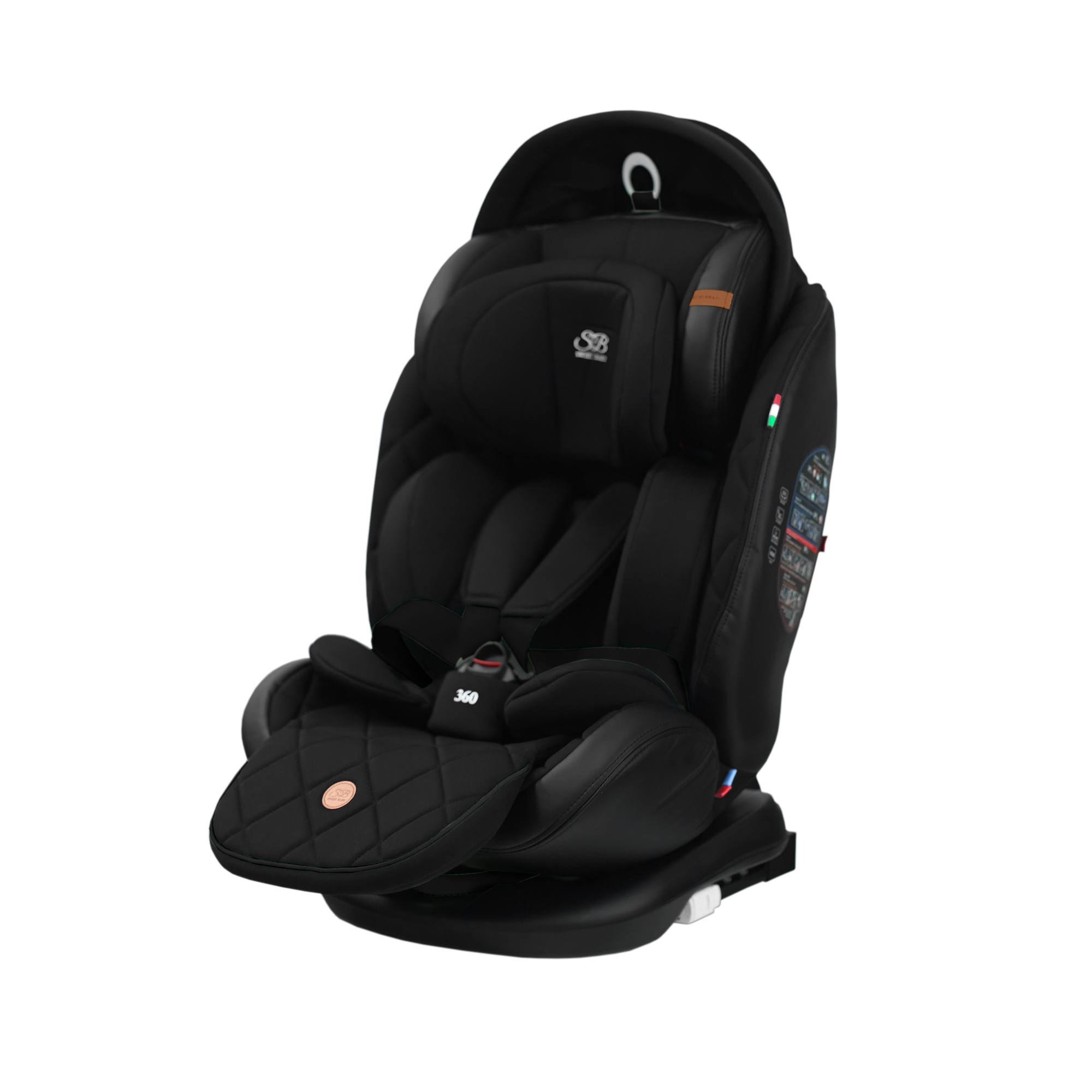 Автокресло Sweet Baby Suburban 360 Isofix Black