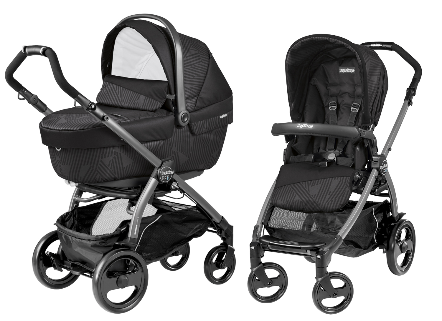 Peg-Perego Book Plus 51 Modular Geo Black