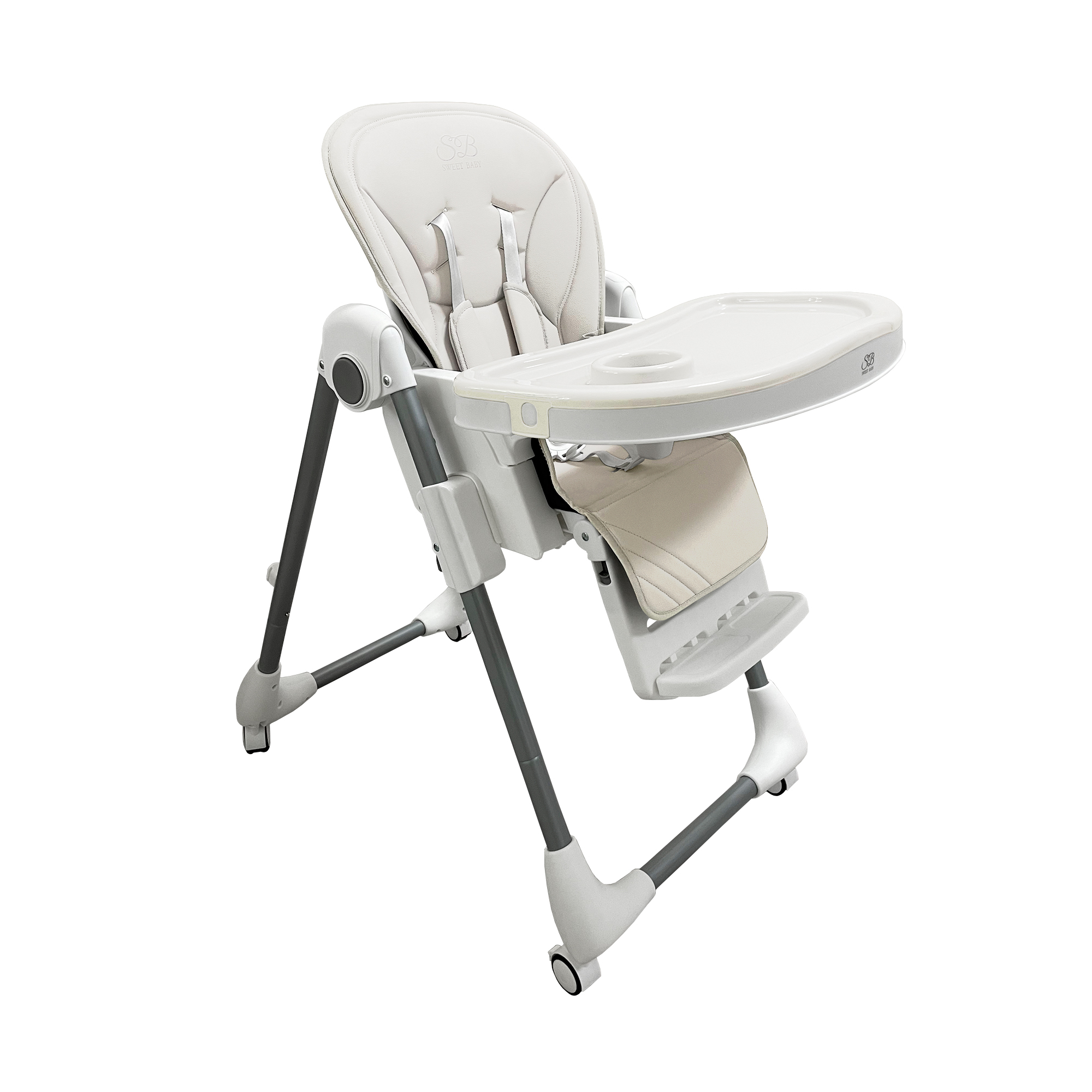 Стульчик для кормления Sweet Baby Roma Light Gray