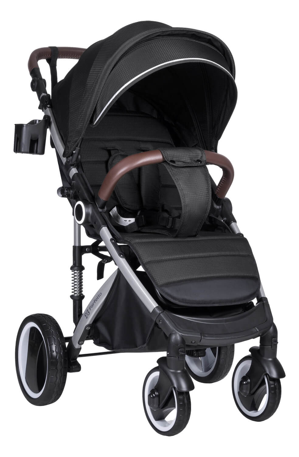 Прогулочная коляска Farfello Bino Angel Plus Черный