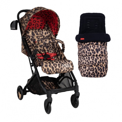 Прогулочная коляска COSATTO Woosh 3 Leopard + зимний конверт