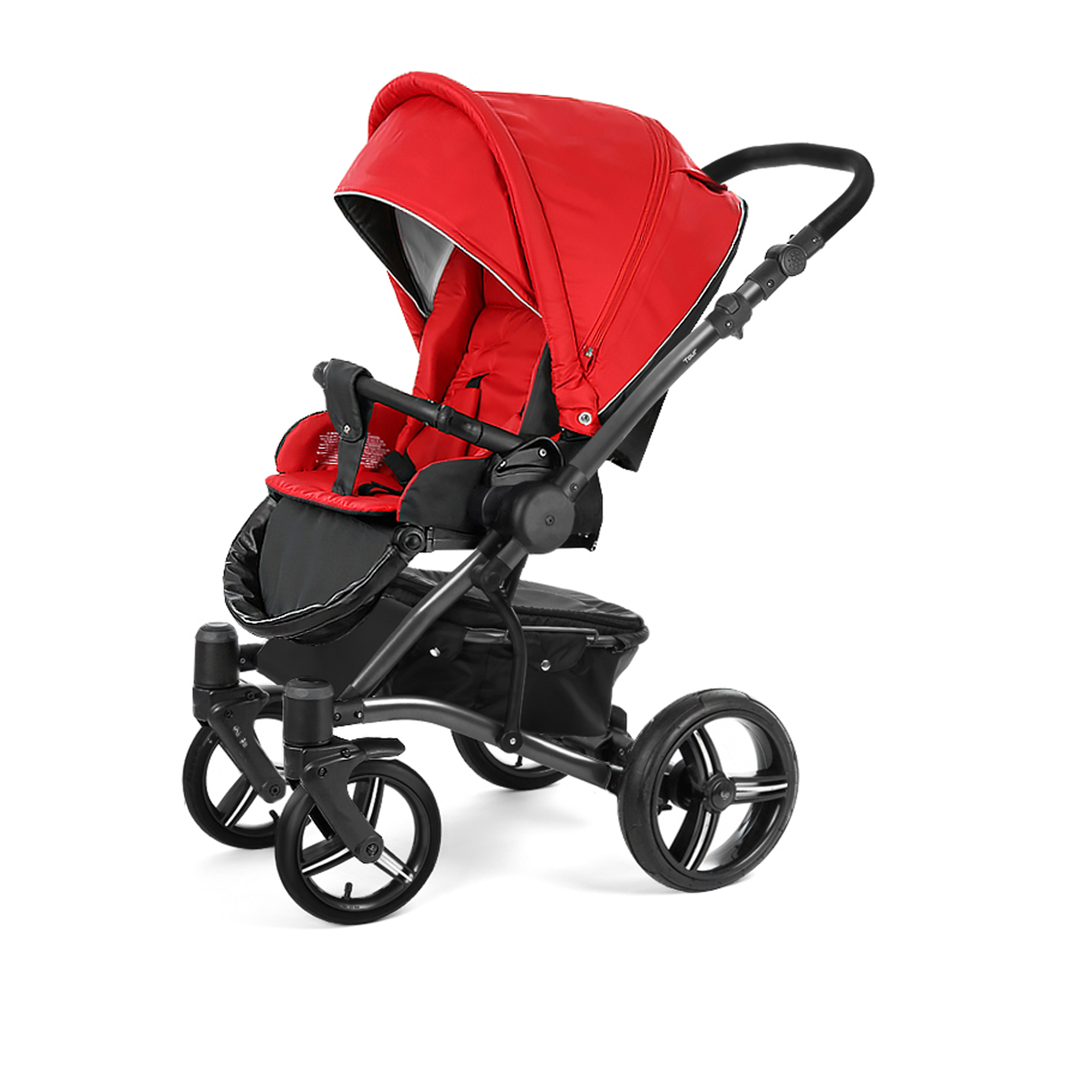 Прогулочная коляска Esspero Tour Alu (шасси Graphite) Red