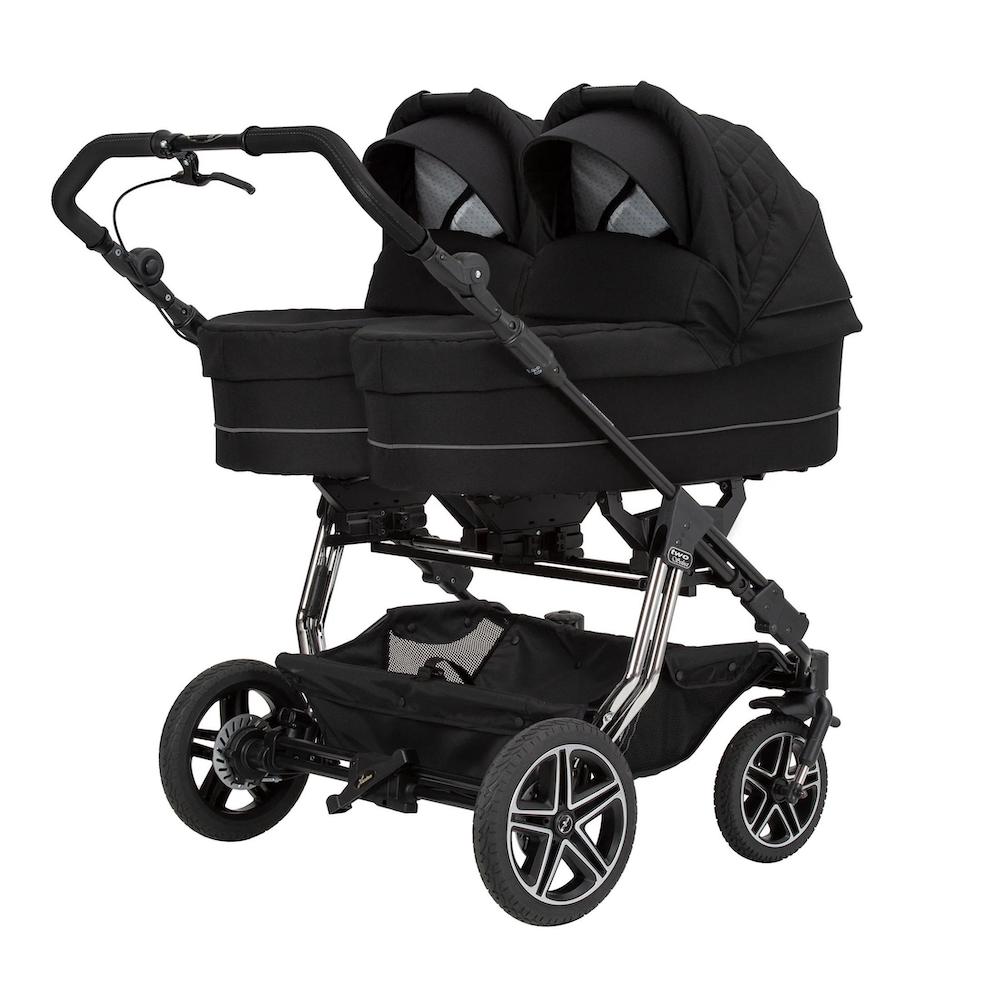 Коляска для двойни 2 в 1 Hartan Two Select 855 Black Edition