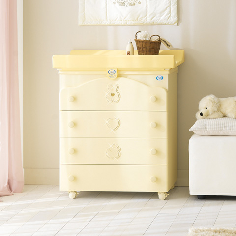 Детская комната Pali Prestige Tiffany Пеленальный комод Prestige Classic Magnolia