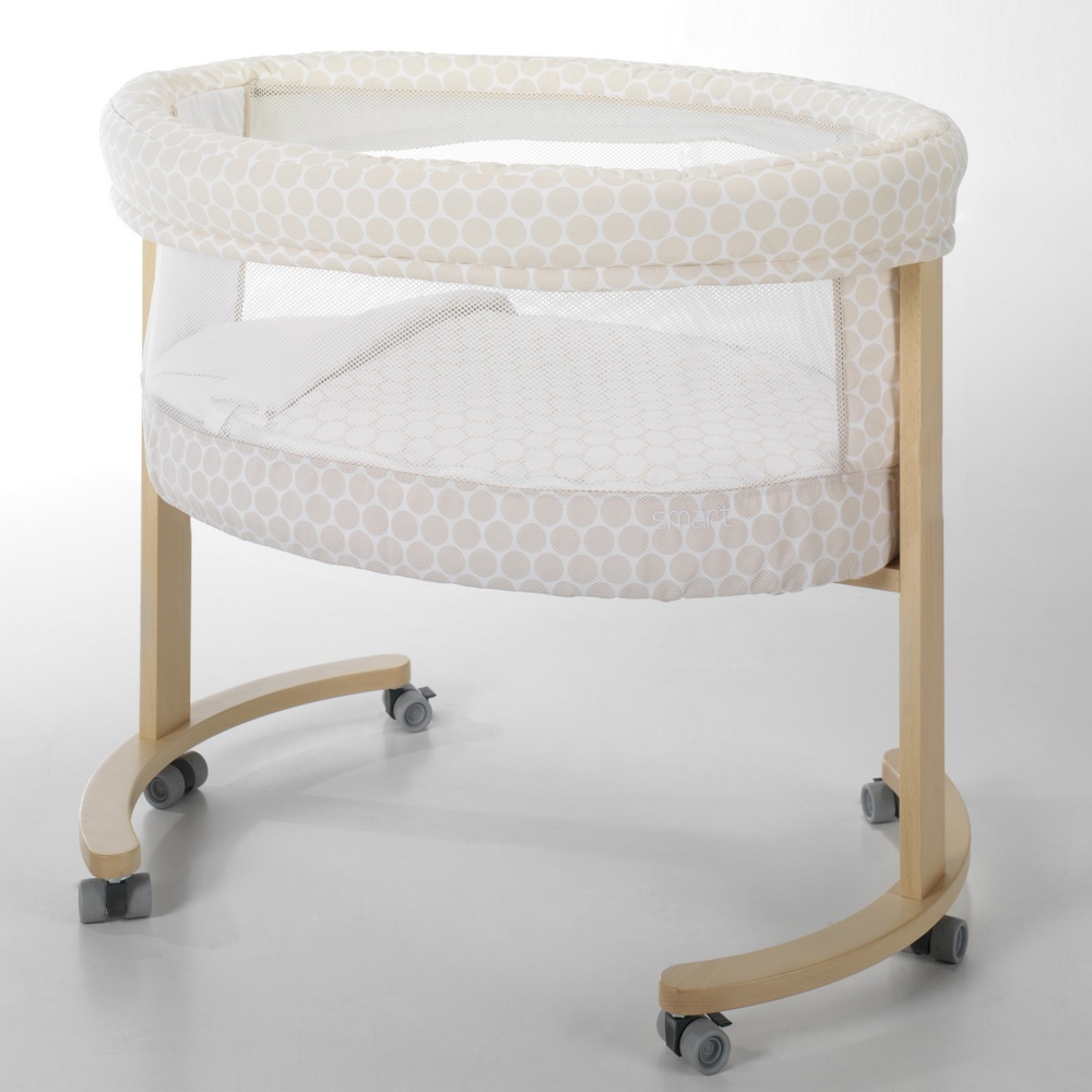 Колыбель Micuna Smart Fresh MO-1456 Beige Dots/Natural