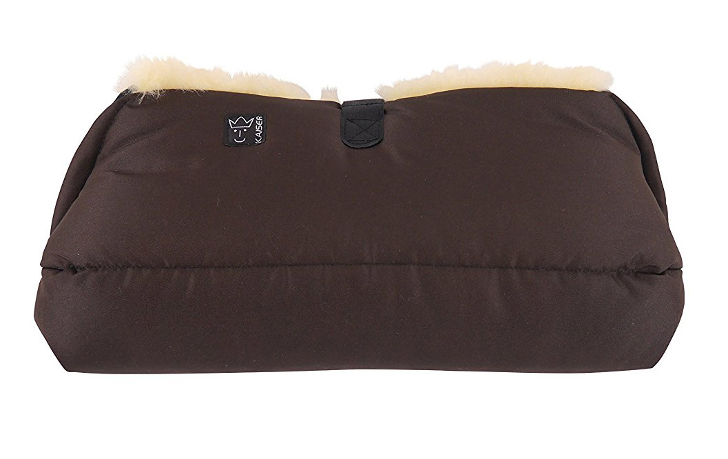 Меховая муфта для рук Kaiser Big Double Brown