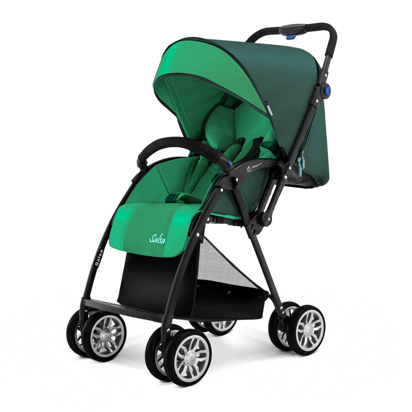 Прогулочная коляска Zooper Salsa Lite Apple Green Plaid