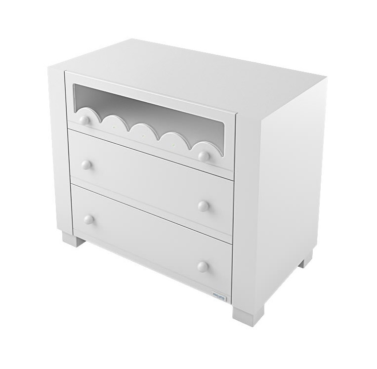 Тумба Micuna Amelia Aran Luxe CO-1717 White