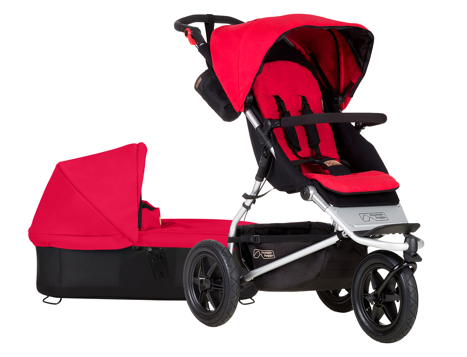 Коляска 2 в 1 Mountain Buggy Urban Jungle EVO Jungle Berry