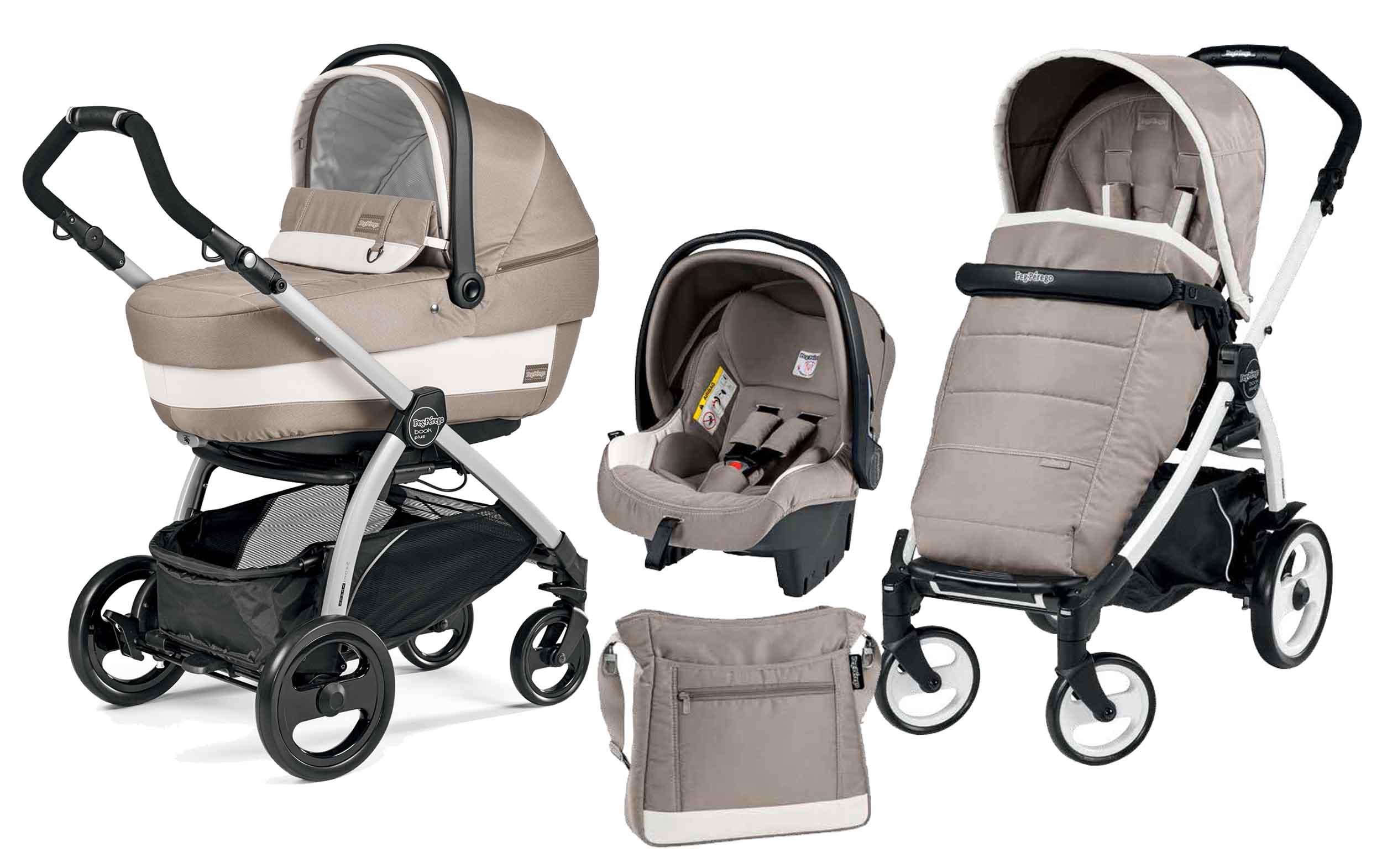 Коляска 3 в 1 Peg Perego Book Plus XL Set Modular Versilia