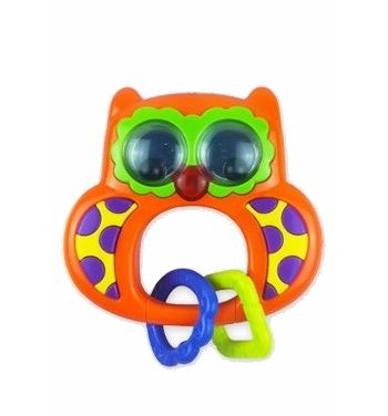 Погремушка музыкальная BabyOno Сова