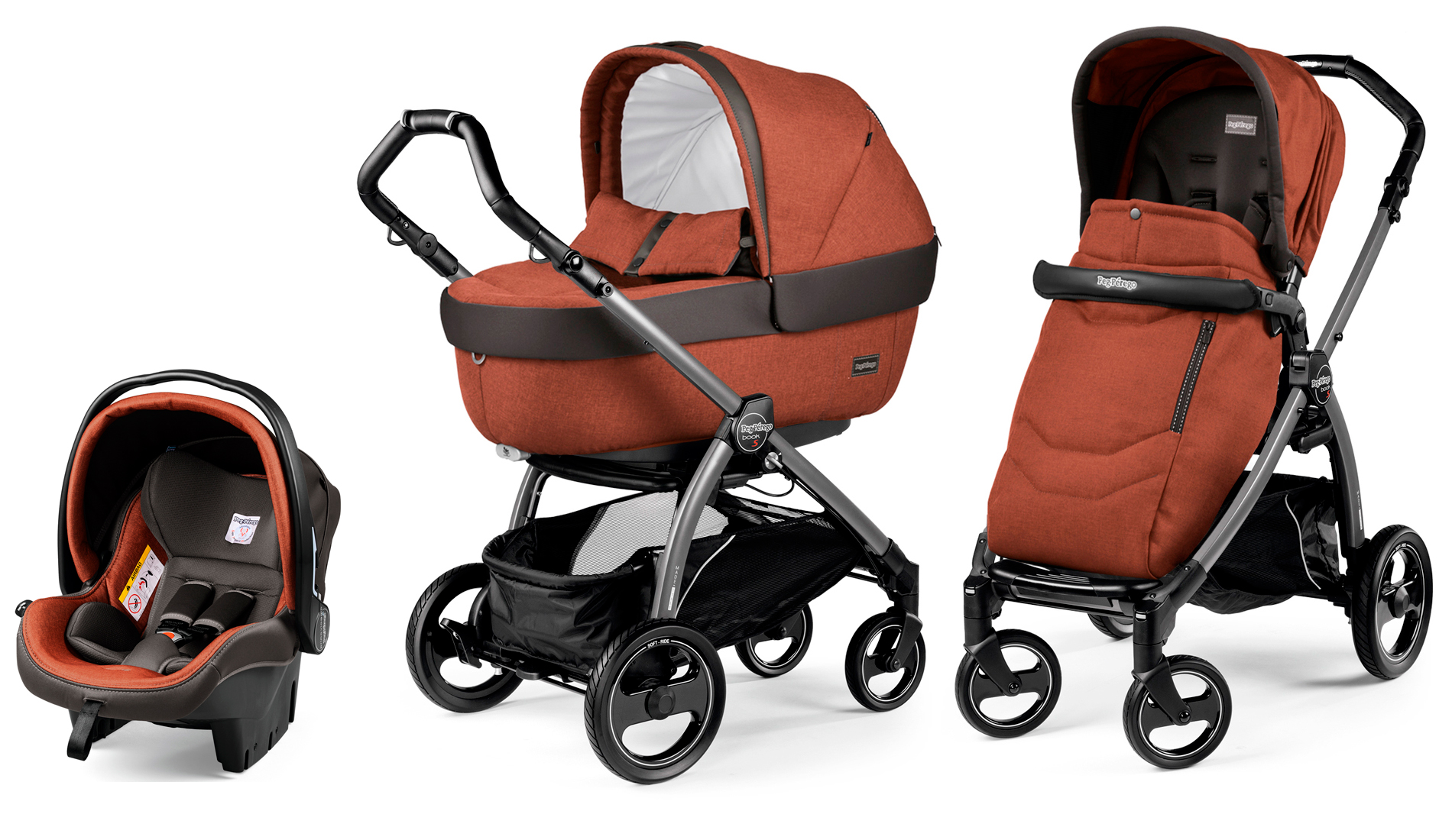 Peg-Perego Book Plus S Modular System Terracotta