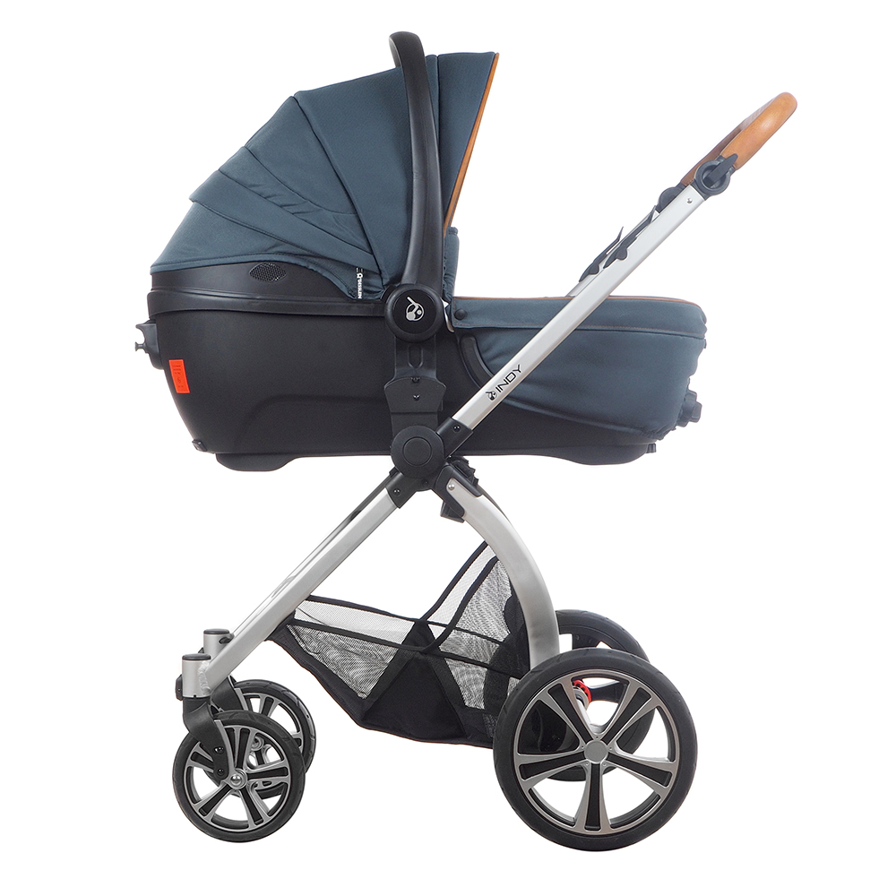 Коляска 2 в 1 Gesslein INDY Smoke Petrol