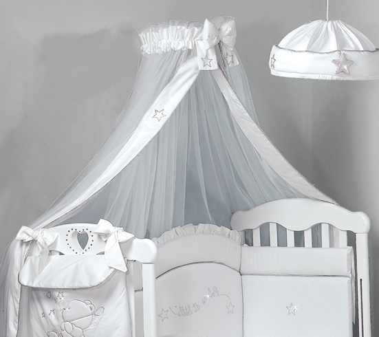 Балдахин с держателем Roman Baby POLVERE DI STELLE White (Белый)