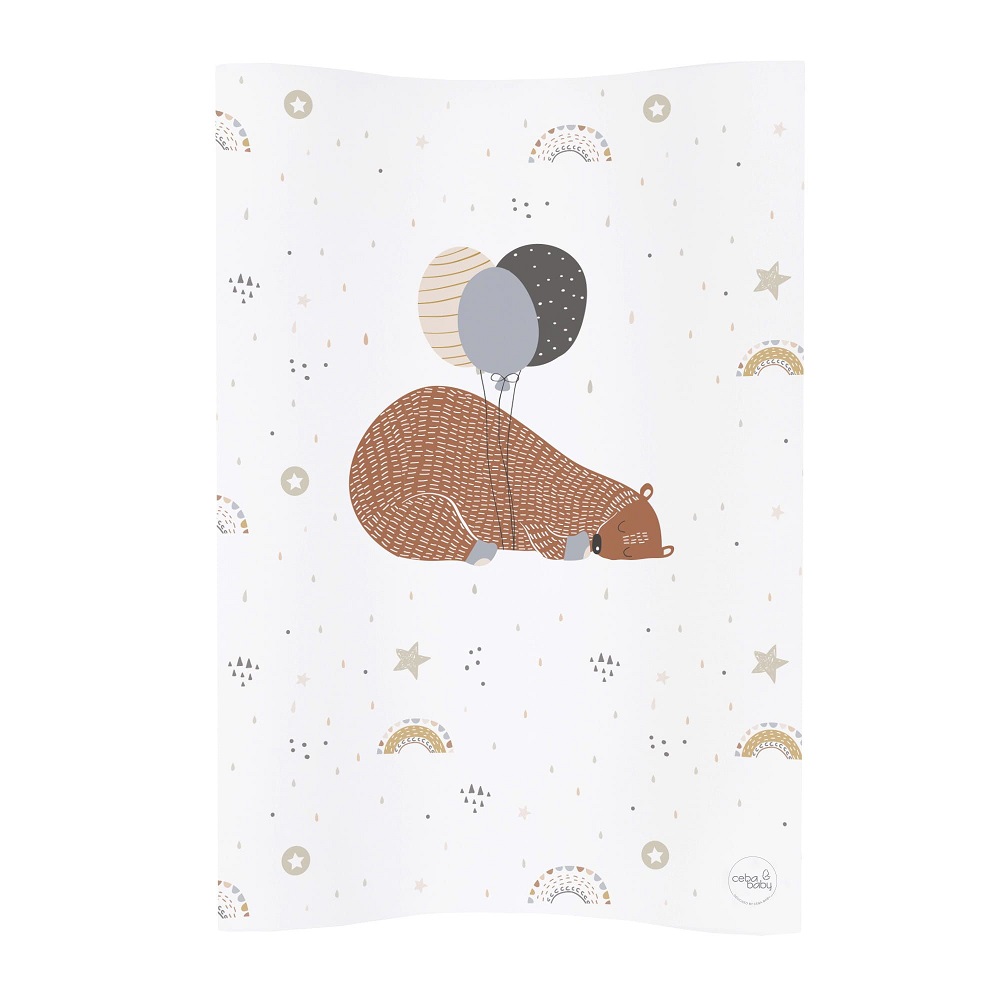 Пеленальный матрасик Ceba Baby W-104, 70 см мягкий без изголовья Big Bear W-104-000-638